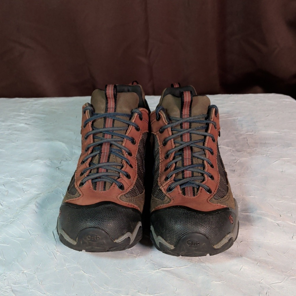 OBOZ Firebrand II Low Shoes Mens Size 9.5 B-Dry Waterproof Hiking Sneakers Gorp - Picture 2 of 7